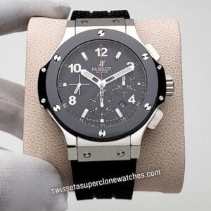Hublot Big Bang 44mm Original Steel Ceramic Swiss ETA HUB4100 Automatic Movement Replica Top Quality Exact 1:1 Super Clone Watch