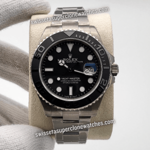 Rolex Yacht- Master RLX 42mm Titanium Swiss ETA 3235 Automatic Movement Replica Top Quality Exact 1:1 Super Clone Watch
