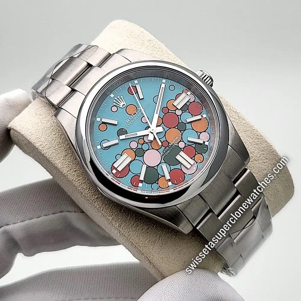 Rolex-Oyster-Perpetual-41mm-Turquoise-Blue-Celebration-Motif-Dial-Swiss-ETA-3230-Automatic-Movement-Replica-Top-Quality-Exact-11-Super-Clone-Watc-5.webp